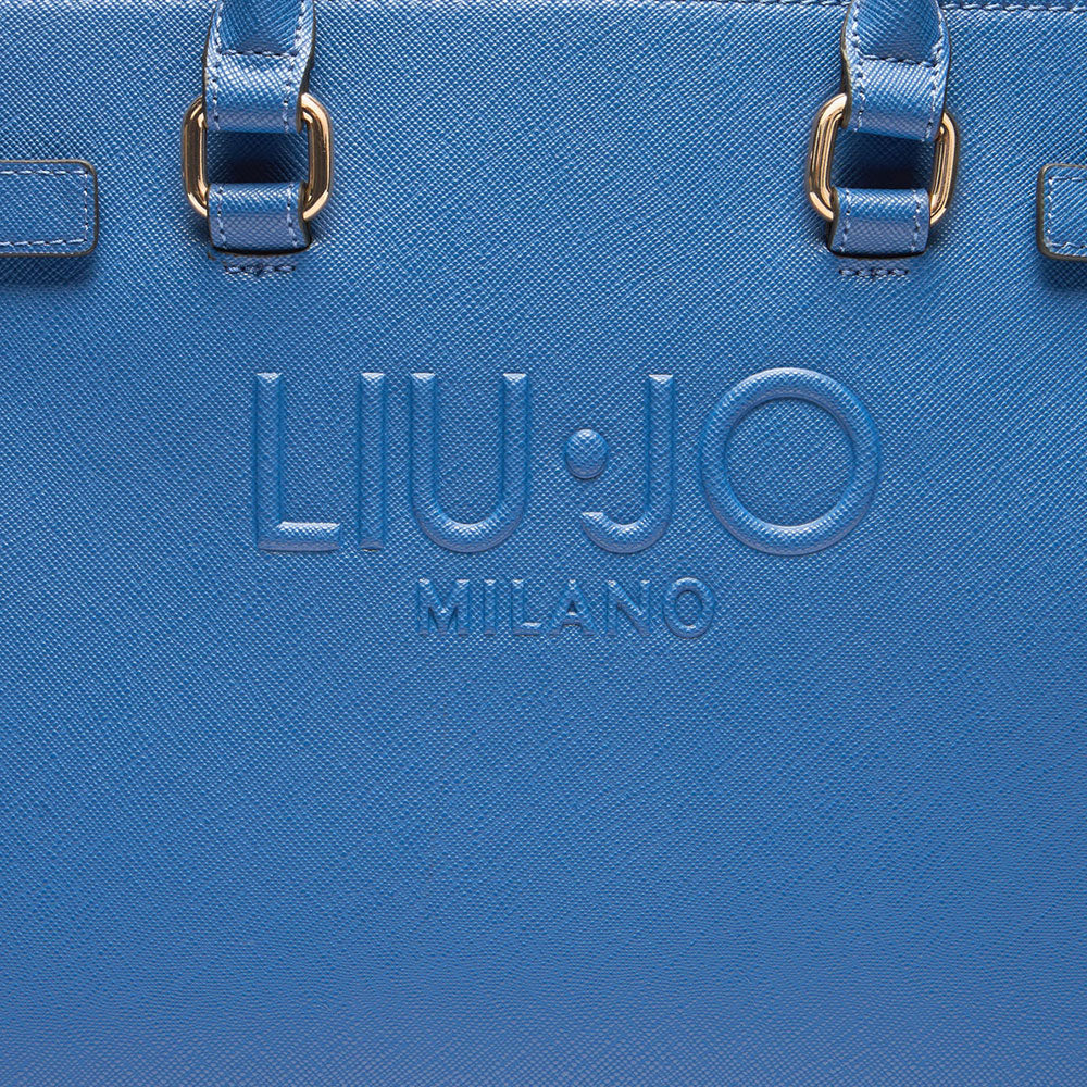 LIU JO
Shopping Bag mit geprägtem Logo Dust Blue