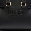 Borsa Donna a Mano LIU JO con Logo in Rilievo Nero