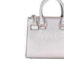 LIU JO
Damen Handtasche mit Logoprägung in Silber