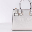LIU JO
Damen Handtasche mit Logoprägung in Silber