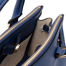 Borsa Donna a Mano LIU JO con Logo in Rilievo Dust Blue
