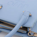 Borsa Donna a Mano Mini LIU JO con Logo in Rilievo color Cielo
