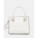 Borsa Donna a Mano Mini LIU JO con Logo in Rilievo Off White