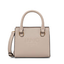 Borsa Donna a Mano Mini LIU JO con Logo in Rilievo Beige