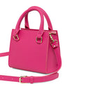 Borsa Donna a Mano Mini LIU JO con Logo in Rilievo Dark Pink