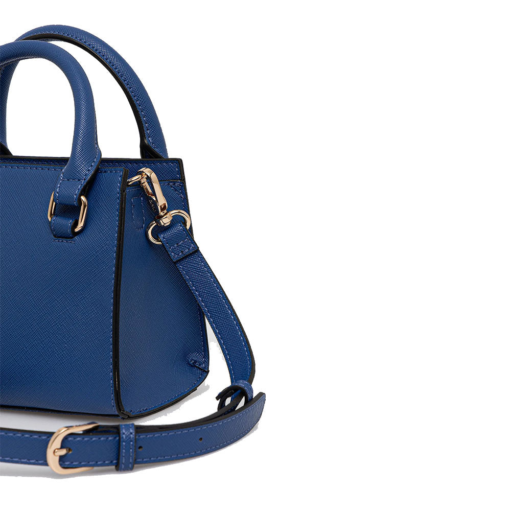 Borsa Donna a Mano Mini LIU JO con Logo in Rilievo Dust Blue