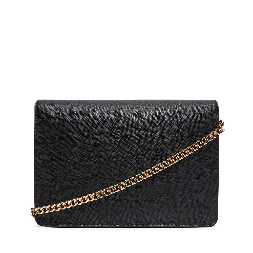 LIU JO Umhängetasche mit geprägtem Logo in Schwarz