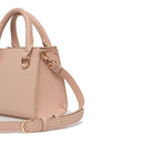 Borsa Donna a Mano Mini LIU JO con Logo in Rilievo Rosa Cipria
