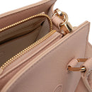 Borsa Donna a Mano Mini LIU JO con Logo in Rilievo Rosa Cipria