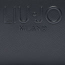 Borsa Donna a Tracolla LIU JO con Logo in Rilievo Nero