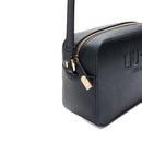 Borsa Donna a Tracolla LIU JO con Logo in Rilievo Nero