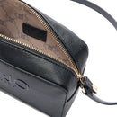 Borsa Donna a Tracolla LIU JO con Logo in Rilievo Nero