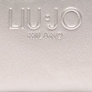 Borsa Donna a Tracolla LIU JO con Logo in Rilievo Silver