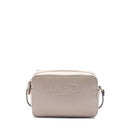 Borsa Donna a Tracolla LIU JO con Logo in Rilievo Beige