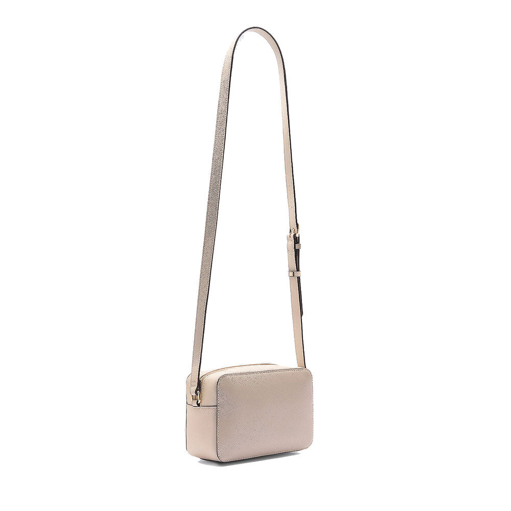 Borsa Donna a Tracolla LIU JO con Logo in Rilievo Beige