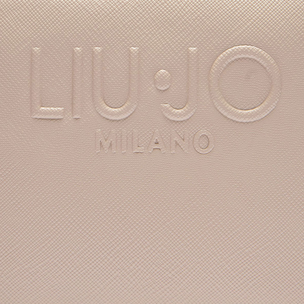 Borsa Donna a Tracolla LIU JO con Logo in Rilievo Beige