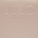 Borsa Donna a Tracolla LIU JO con Logo in Rilievo Beige