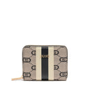 Portafoglio Piccolo Zip Around LIU JO Jacquard Nero