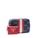 LIU JO
Umhängetasche für Damen aus Denim-Jacquard, Blauer Denim