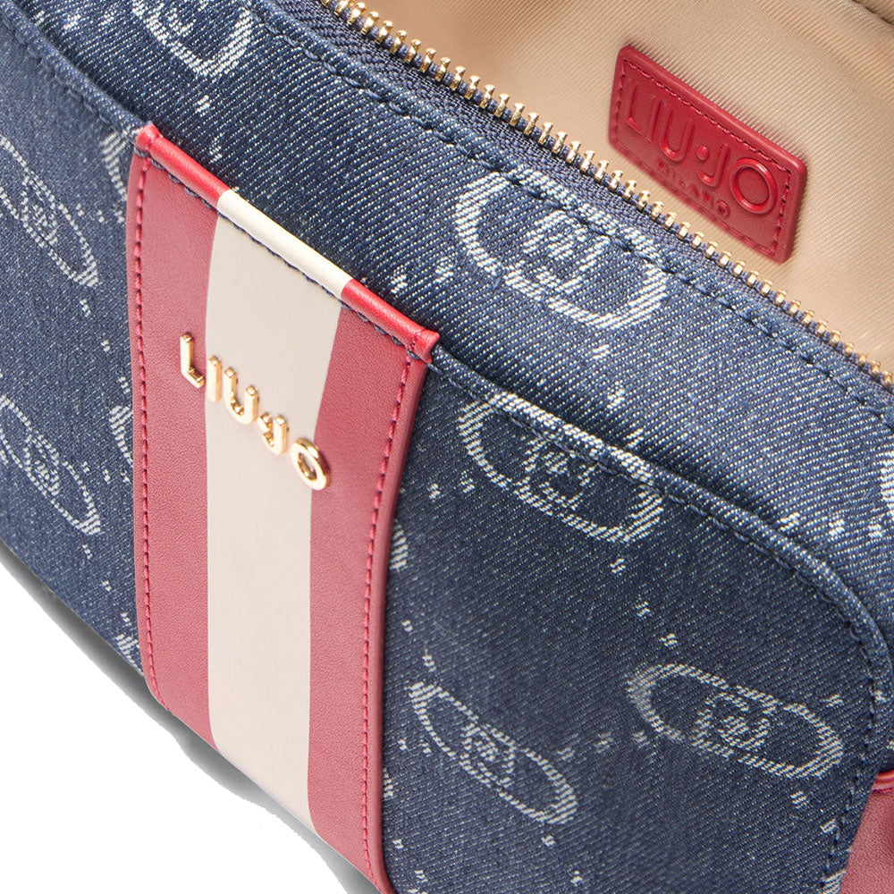 LIU JO
Umhängetasche für Damen aus Denim-Jacquard, Blauer Denim