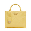 LIU JO Better 
Damen Handtasche mit Gelb Rautenmuster 