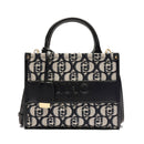 Borsa Donna a Mano LIU JO Better in Tessuto Jacquard Nero