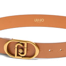 LIU JO La Puffy 
Damengürtel h 3,5 cm aus braunem Leder