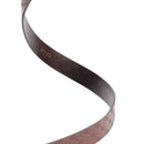 LIU JO 
Damengürtel h 3,5 cm aus dunkelbraunem Leder mit geprägtem Logo