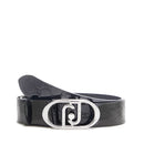 LIU JO
Damengürtel h 3,5 cm aus schwarzem Leder mit geprägtem Logo