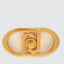 LIU JO, Schultertasche und Crossbody Bag für Damen, Better La Puffy Line, Off White