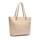 Shopping Bag Donna LIU JO con Logo in Rilievo Beige