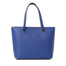Shopping Bag Donna LIU JO con Logo in Rilievo Dust Blue