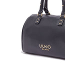 Bauletto Donna a Mano LIU JO Better effetto Bottalato Nero