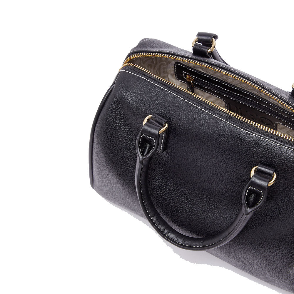 Bauletto Donna a Mano LIU JO Better effetto Bottalato Nero
