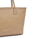 Shopping Bag Donna LIU JO Better effetto Bottalato color Fango