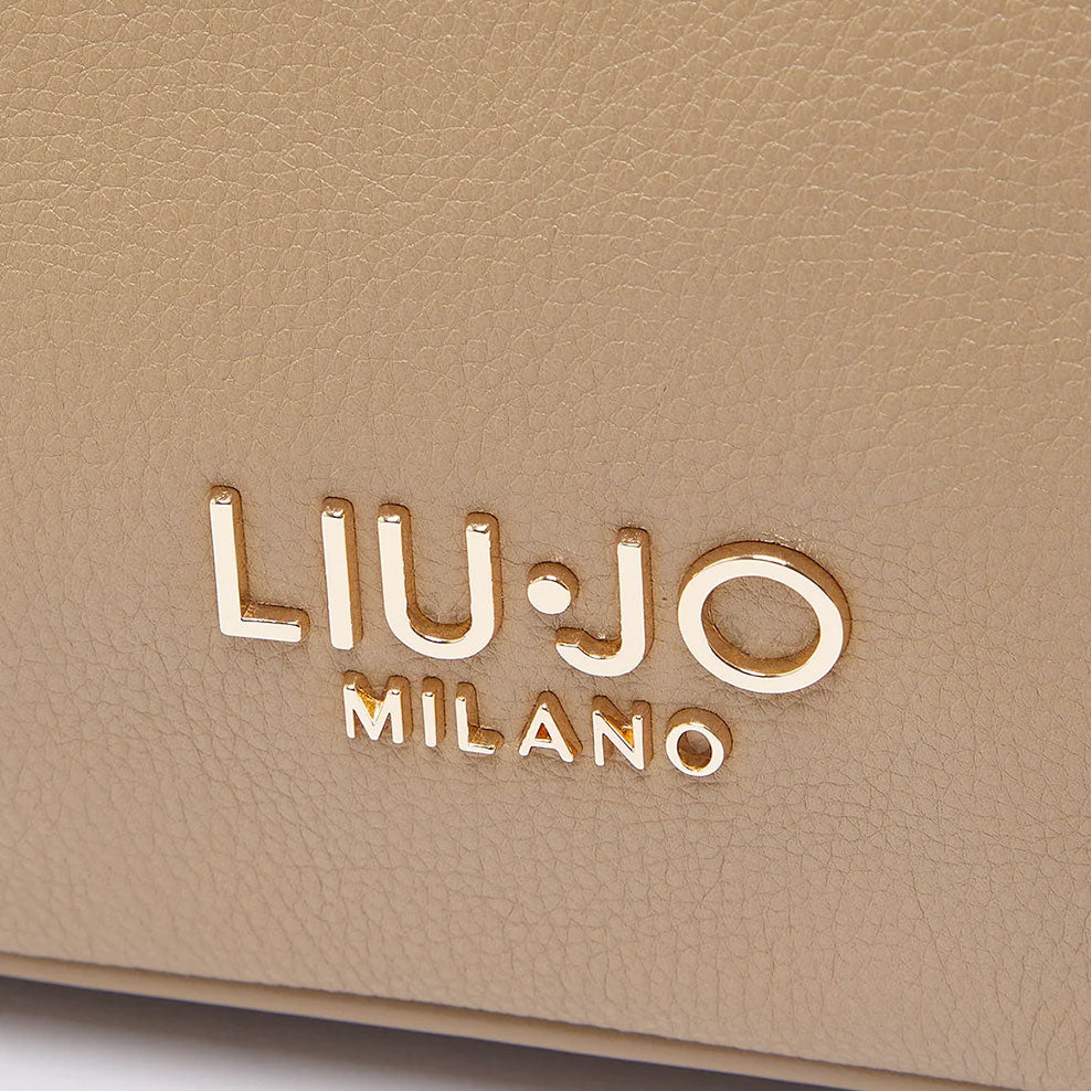 Shopping Bag Donna LIU JO Better effetto Bottalato color Fango