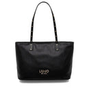 Shopping Bag Donna LIU JO Better effetto Bottalato Nero