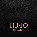 Shopping Bag Donna LIU JO Better effetto Bottalato Nero