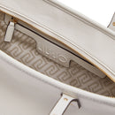 Shopping Bag Donna LIU JO Better effetto Bottalato color Crema