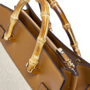Borsa Donna a Mano Media LIU JO in Juta Beige con Charms
