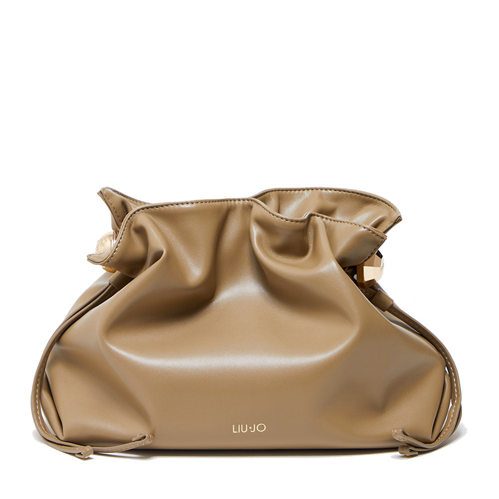 Borsa Donna a Spalla Media LIU JO Better linea Riccy color Fango