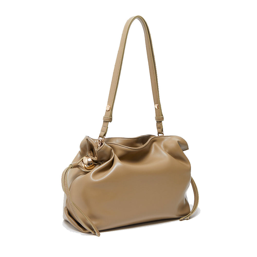 Borsa Donna a Spalla Media LIU JO Better linea Riccy color Fango