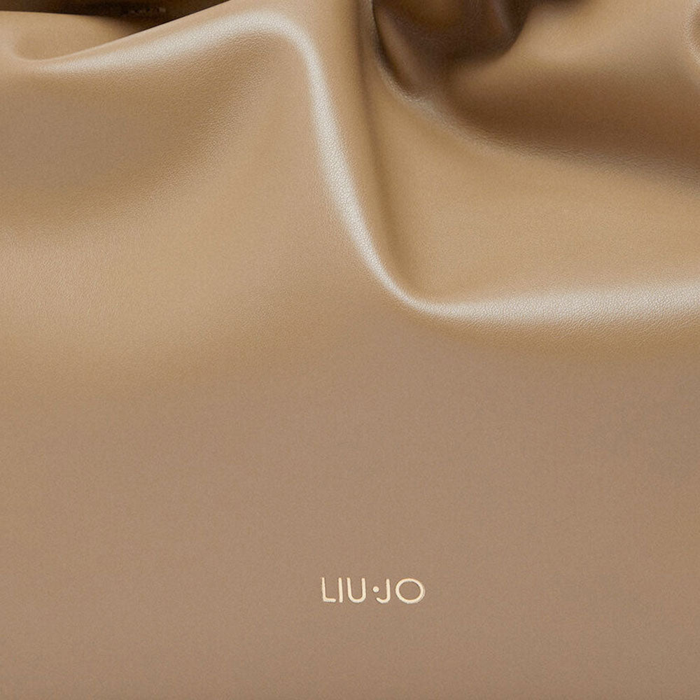Borsa Donna a Spalla Large LIU JO Better linea Riccy color Fango