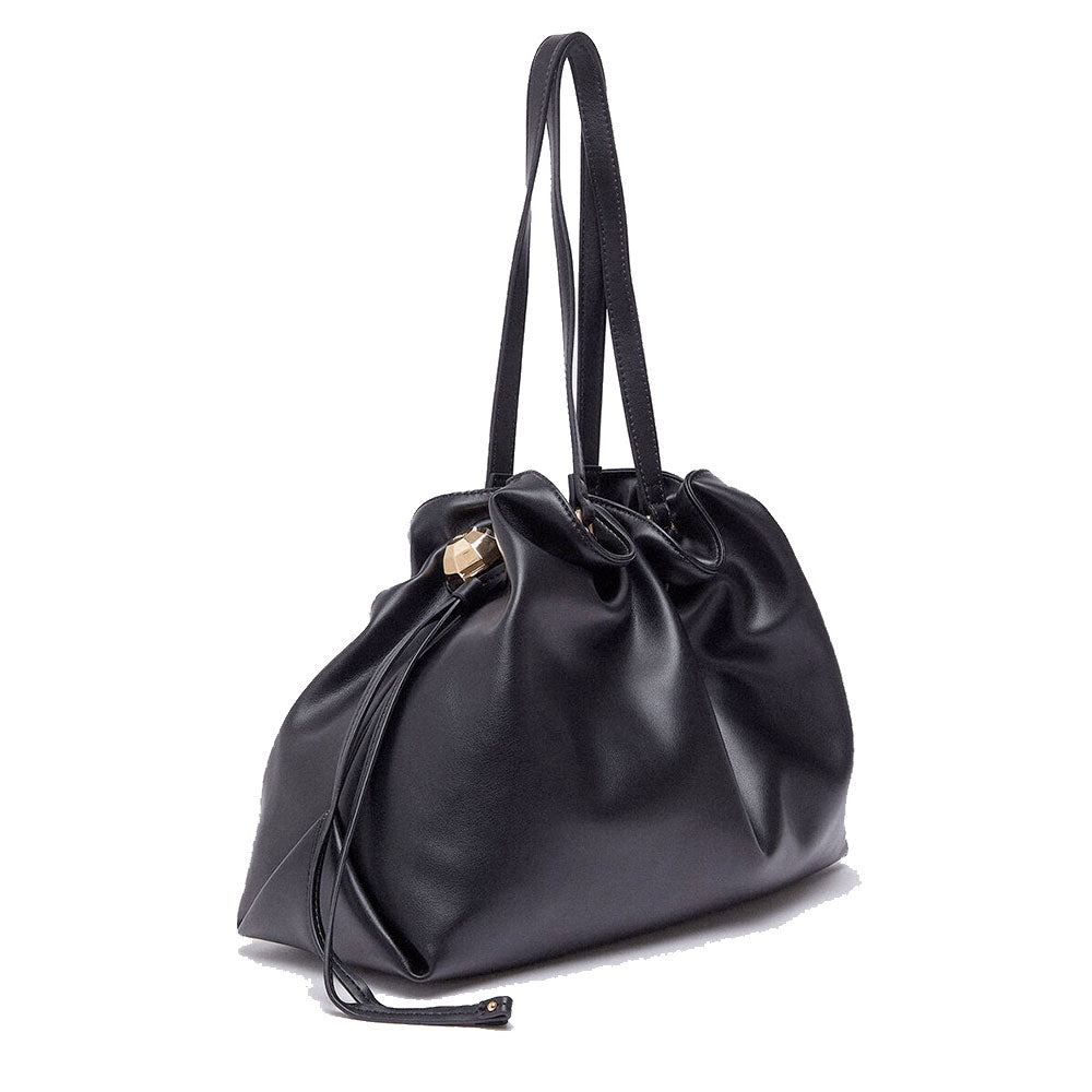 Borsa Donna a Spalla Large LIU JO Better linea Riccy Nero