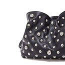 Borsa Donna a Spalla Small LIU JO linea Riccy in Ecopelle Nera con Borchie