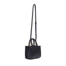 Borsa Donna a Mano Mini LIU JO Better stampa Bottalata Nera con Charm