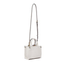 Kleine Damen-Henkeltasche LIU JO Better mit Bottalata-Prägung in Creme mit Charm