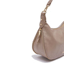 Hobo Bag Media con Tracolla LIU JO Marrone con Logo Laserato Monogram