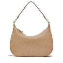 Hobo Bag Large con Tracolla LIU JO color Cammello con Logo Laserato Monogram
