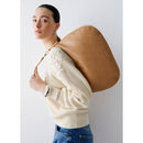 Hobo Bag Large con Tracolla LIU JO color Cammello con Logo Laserato Monogram